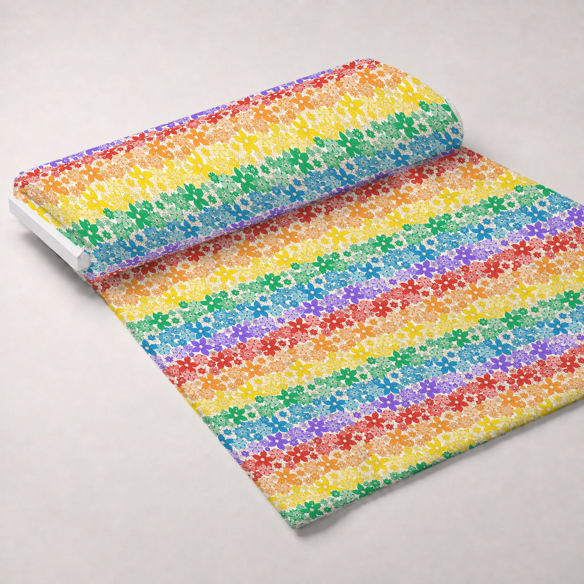 Rainbow Daydream Pattern 10 Minky Fabric — plush minky unrolled bolt preview (mv-minky-v1:bolt)
