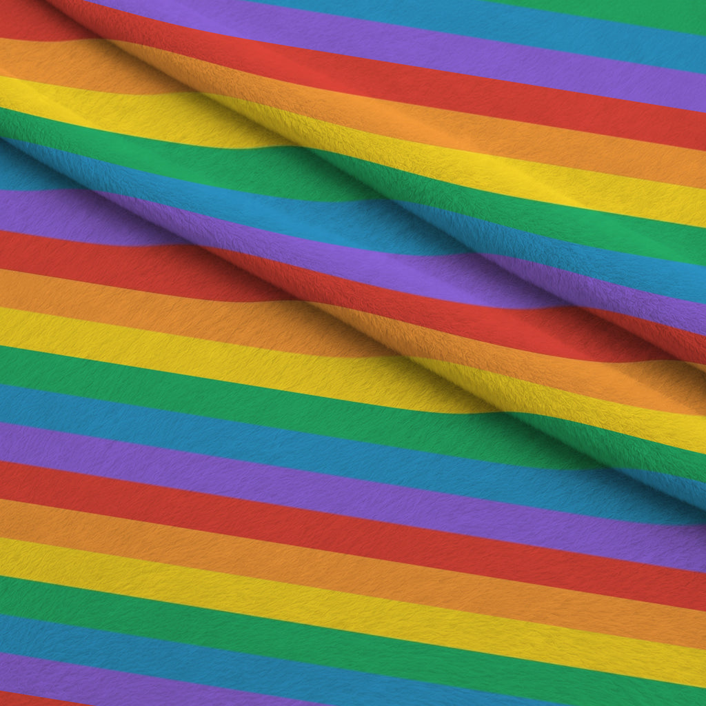Rainbow Daydream Pattern 12 Minky Fabric — plush minky folded close-up preview (mv-minky-v1:lying)