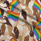 Rainbow Daydream Pattern 13 Minky Fabric — plush minky folded close-up preview (mv-minky-v1:lying)