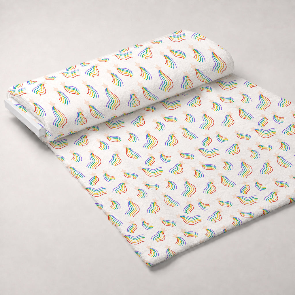 Rainbow Daydream Pattern 6 Minky Fabric — plush minky unrolled bolt preview (mv-minky-v1:bolt)