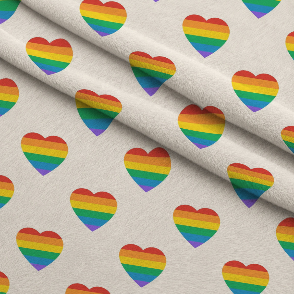 Rainbow Daydream Pattern 7 Minky Fabric — plush minky folded close-up preview (mv-minky-v1:lying)