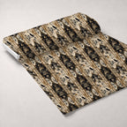 Raven's Curiosities Pattern 6 Minky Fabric — plush minky unrolled bolt preview (mv-minky-v1:bolt)