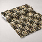 Raven's Curiosities Pattern 8 Minky Fabric — plush minky unrolled bolt preview (mv-minky-v1:bolt)