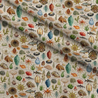 Reef Reverie Pattern 18 Minky Fabric — plush minky folded close-up preview (mv-minky-v1:lying)