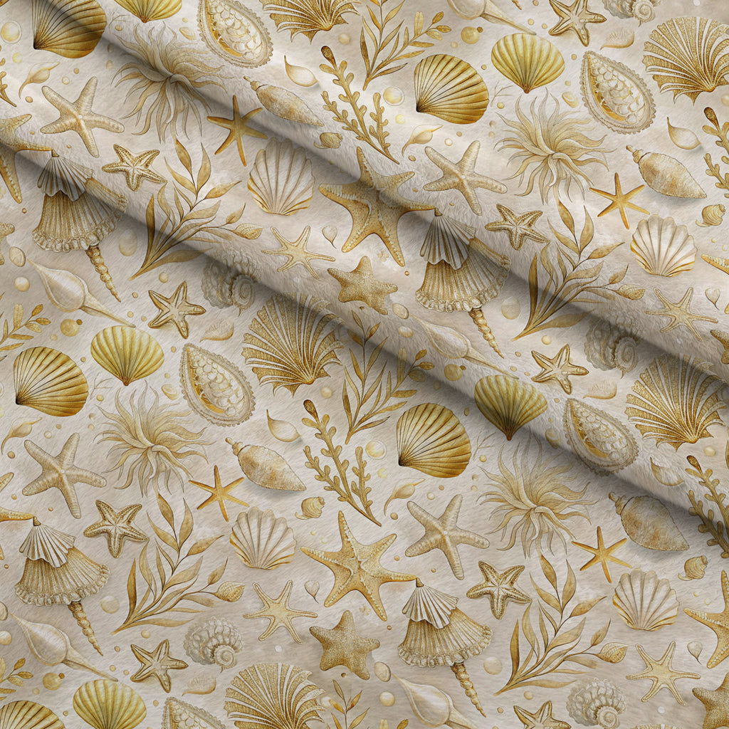 Reef Reverie Pattern 2 Minky Fabric — plush minky folded close-up preview (mv-minky-v1:lying)