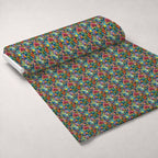 Reef Reverie Pattern 23 Minky Fabric — plush minky unrolled bolt preview (mv-minky-v1:bolt)