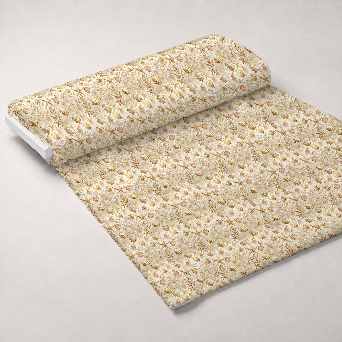 Reef Reverie Pattern 3 Minky Fabric — plush minky unrolled bolt preview (mv-minky-v1:bolt)