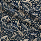 Reef Reverie Pattern 9 Minky Fabric — plush minky folded close-up preview (mv-minky-v1:lying)
