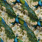 Regal Plumes Pattern 10 Minky Fabric — plush minky folded close-up preview (mv-minky-v1:lying)