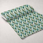 Regal Plumes Pattern 12 Minky Fabric — plush minky unrolled bolt preview (mv-minky-v1:bolt)