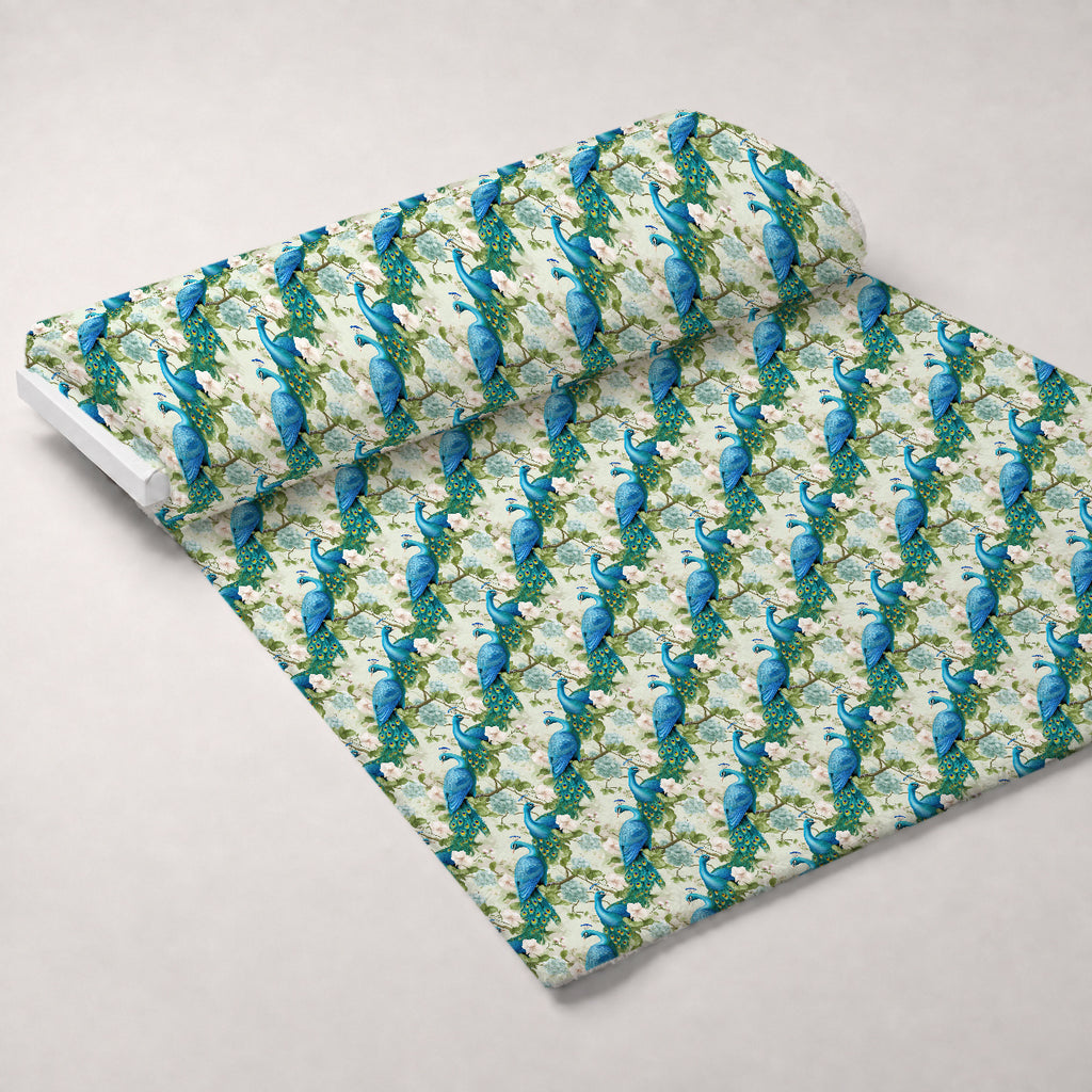 Regal Plumes Pattern 8 Minky Fabric — plush minky unrolled bolt preview (mv-minky-v1:bolt)