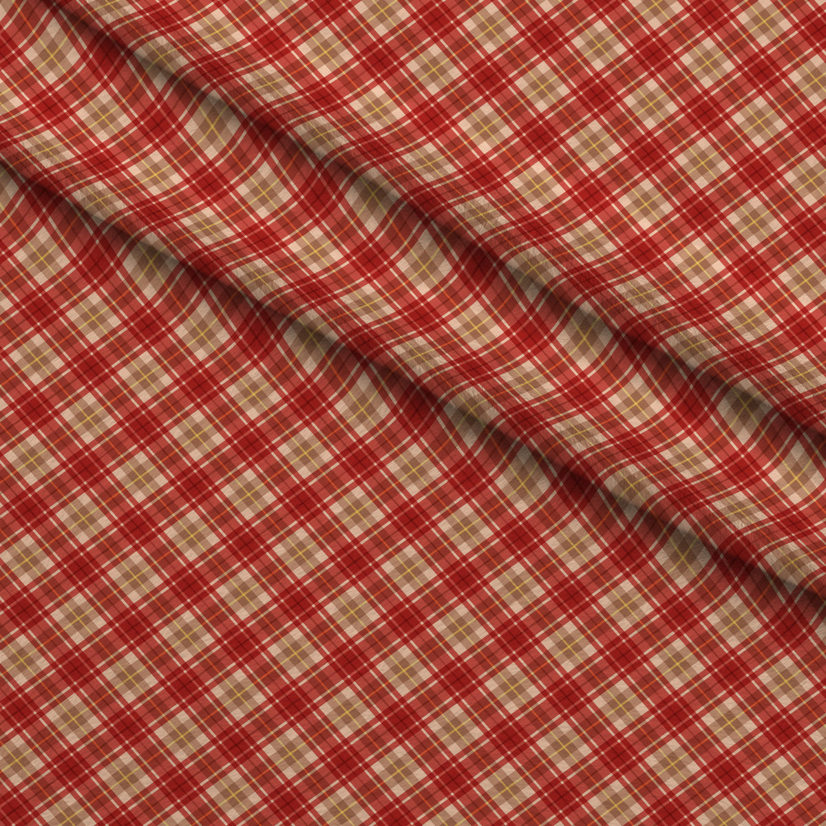 Retro Holiday Cheer Pattern 10 Minky Fabric — plush minky folded close-up preview (mv-minky-v1:lying)
