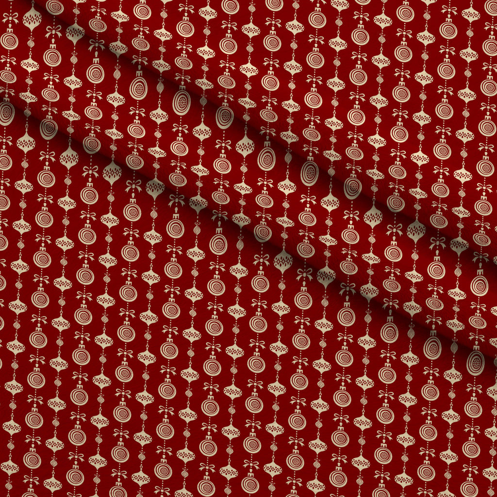 Retro Holiday Cheer Pattern 6 Minky Fabric — plush minky folded close-up preview (mv-minky-v1:lying)