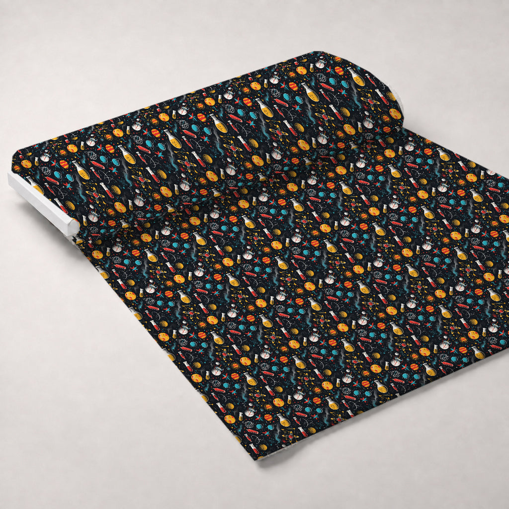 Retro Lab Pattern 14 Minky Fabric — plush minky unrolled bolt preview (mv-minky-v1:bolt)