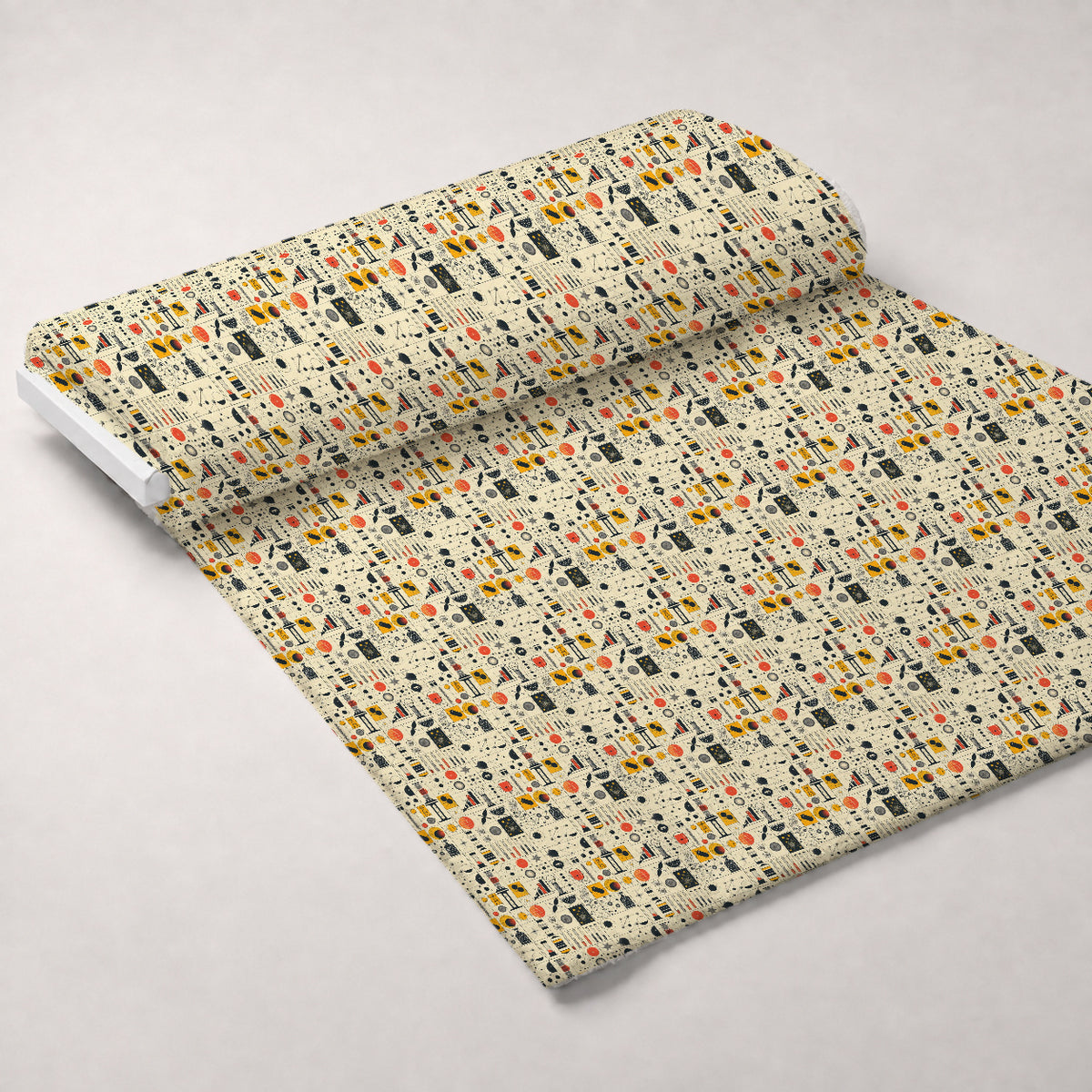 Retro Lab Pattern 21 Minky Fabric — plush minky unrolled bolt preview (mv-minky-v1:bolt)