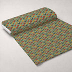 Retro Rides Pattern 3 Minky Fabric — plush minky unrolled bolt preview (mv-minky-v1:bolt)