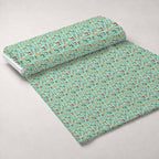 Retro Stitchery Pattern 1 Minky Fabric — plush minky unrolled bolt preview (mv-minky-v1:bolt)