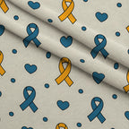 Ribbons of Hope Pattern 27 Minky Fabric — plush minky folded close-up preview (mv-minky-v1:lying)