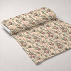 Rosewater Letter Garden Pattern 10 Minky Fabric — plush minky unrolled bolt preview (mv-minky-v1:bolt)
