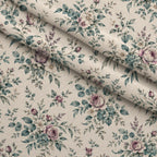 Rosewater Letter Garden Pattern 7 Minky Fabric — plush minky folded close-up preview (mv-minky-v1:lying)