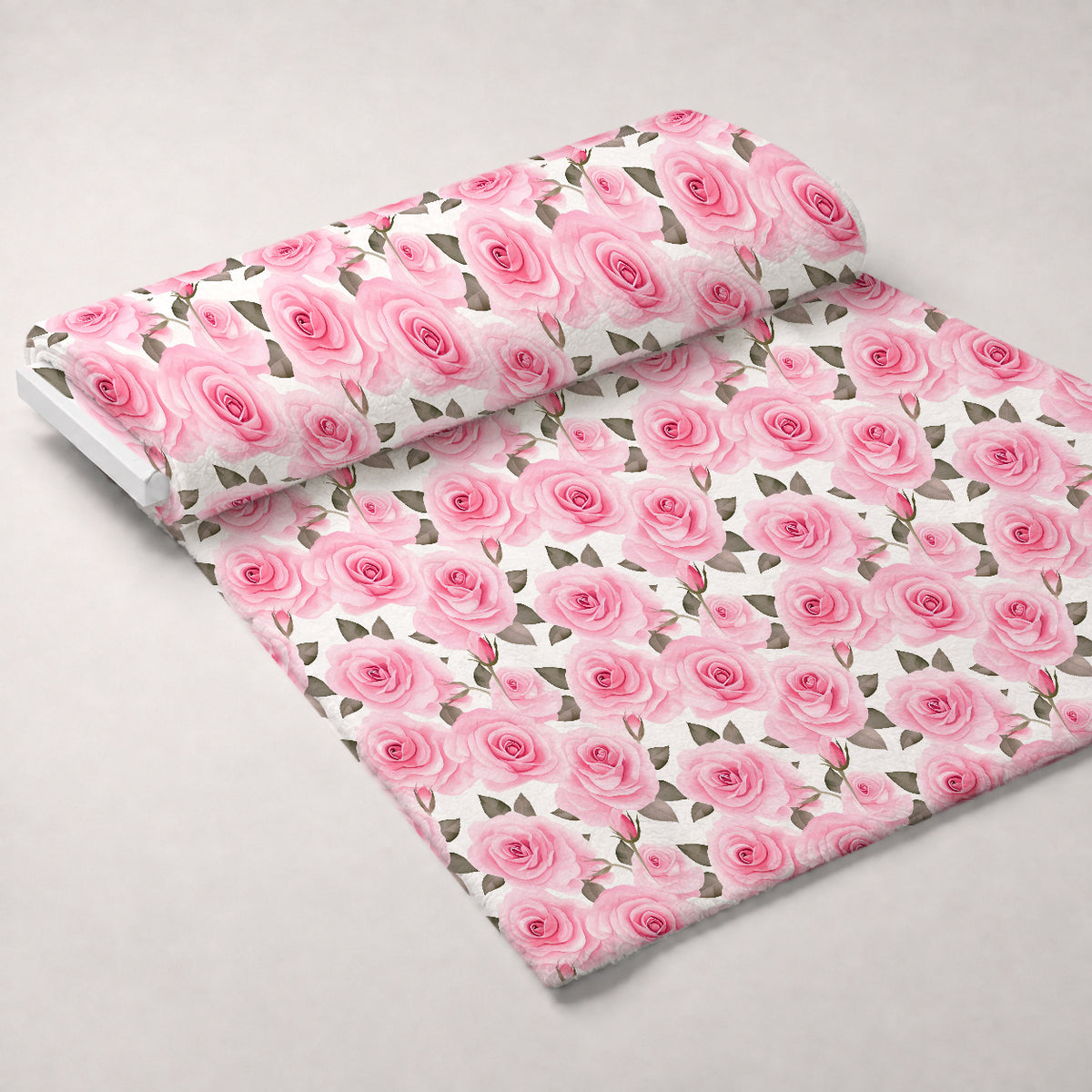 Rosewater Romance Pattern 9 Minky Fabric — plush minky unrolled bolt preview (mv-minky-v1:bolt)