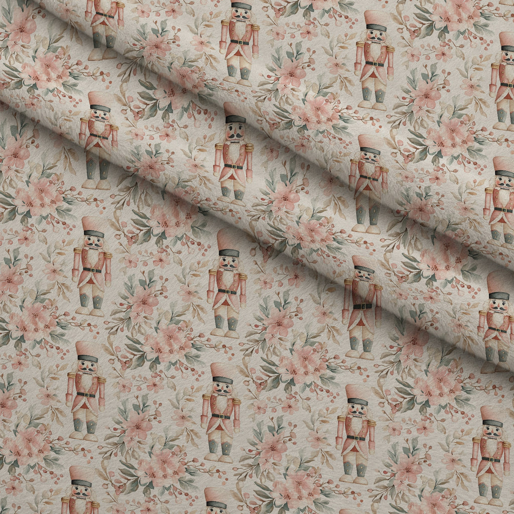 Rosewood Tartan Pattern 10 Minky Fabric — plush minky folded close-up preview (mv-minky-v1:lying)