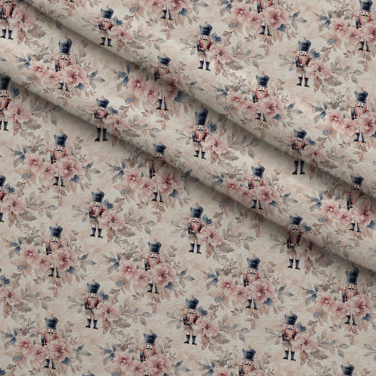 Rosewood Tartan Pattern 11 Minky Fabric — plush minky folded close-up preview (mv-minky-v1:lying)