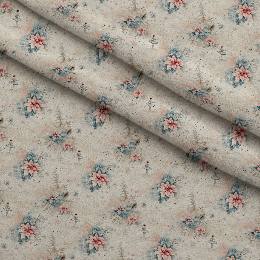 Rosewood Tartan Pattern 7 Minky Fabric — plush minky folded close-up preview (mv-minky-v1:lying)