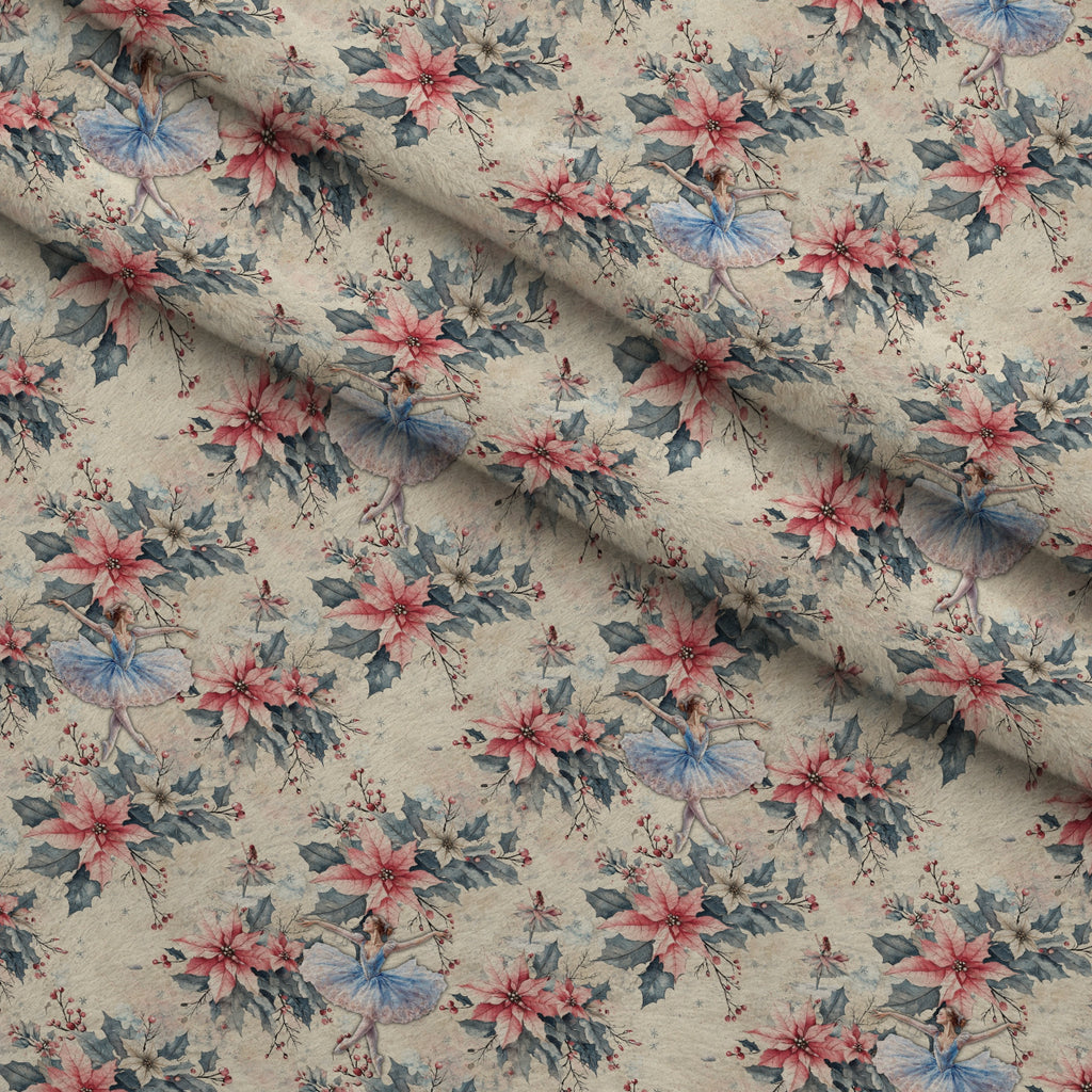 Rosewood Tartan Pattern 8 Minky Fabric — plush minky folded close-up preview (mv-minky-v1:lying)