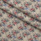 Rosewood Tartan Pattern 8 Minky Fabric — plush minky folded close-up preview (mv-minky-v1:lying)