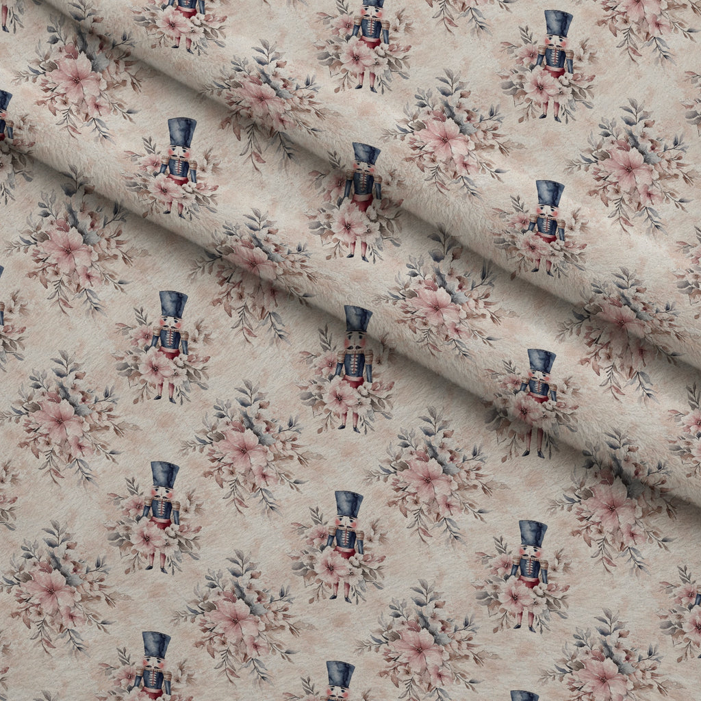 Rosewood Tartan Pattern 9 Minky Fabric — plush minky folded close-up preview (mv-minky-v1:lying)