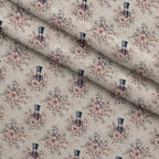 Rosewood Tartan Pattern 9 Minky Fabric — plush minky folded close-up preview (mv-minky-v1:lying)