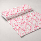 Rosy Balloon Cubs Pattern 7 Minky Fabric — plush minky unrolled bolt preview (mv-minky-v1:bolt)