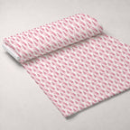 Rosy Noel Pattern 2 Minky Fabric — plush minky unrolled bolt preview (mv-minky-v1:bolt)