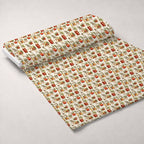 Rustic Pantry Pattern 2 Minky Fabric — plush minky unrolled bolt preview (mv-minky-v1:bolt)