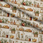 Rustic Pantry Pattern 3 Minky Fabric — plush minky folded close-up preview (mv-minky-v1:lying)