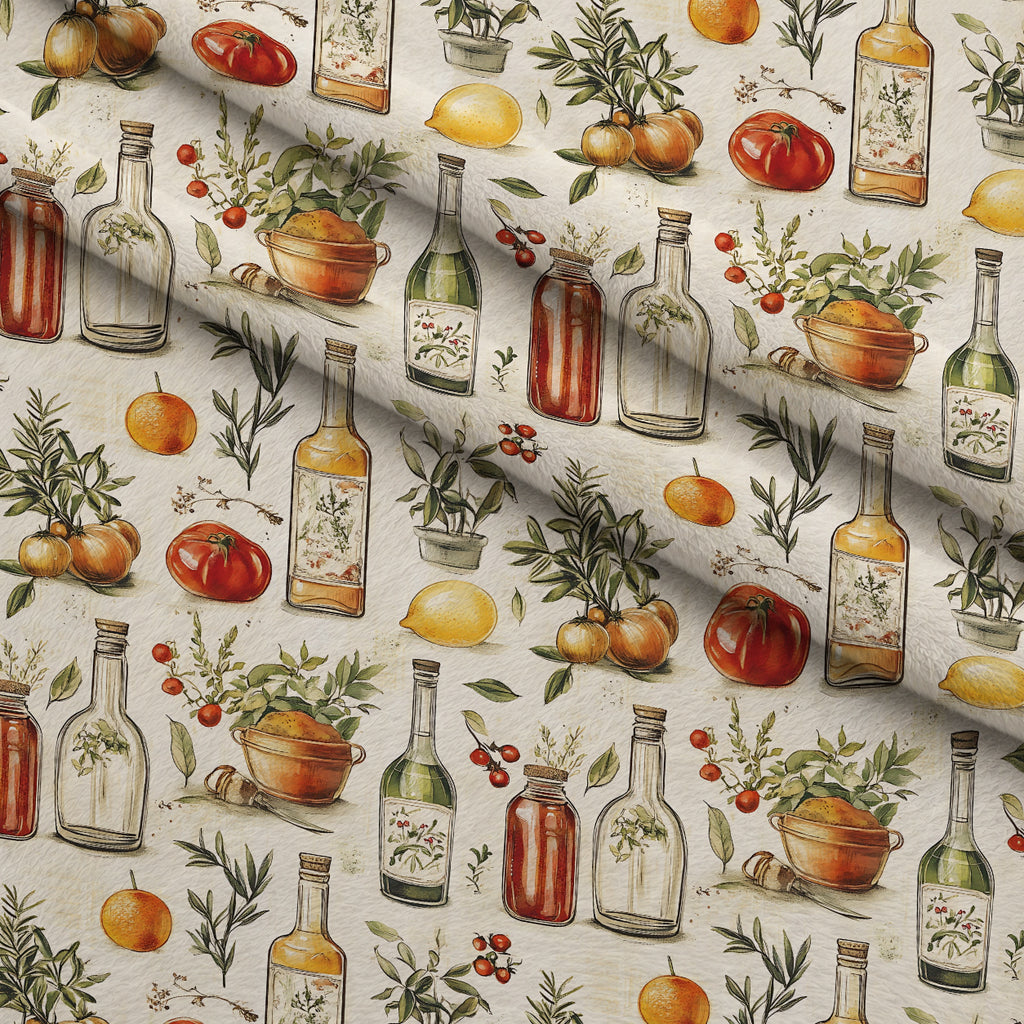 Rustic Pantry Pattern 6 Minky Fabric — plush minky folded close-up preview (mv-minky-v1:lying)