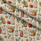 Rustic Pantry Pattern 6 Minky Fabric — plush minky folded close-up preview (mv-minky-v1:lying)