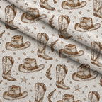 Rustic Rodeo Pattern 10 Minky Fabric — plush minky folded close-up preview (mv-minky-v1:lying)