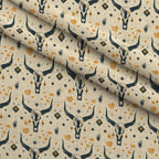 Rustic Rodeo Pattern 3 Minky Fabric — plush minky folded close-up preview (mv-minky-v1:lying)