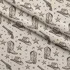 Rustic Rodeo Pattern 6 Minky Fabric — plush minky folded close-up preview (mv-minky-v1:lying)