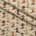 Rustic Rodeo Pattern 9 Minky Fabric — plush minky folded close-up preview (mv-minky-v1:lying)