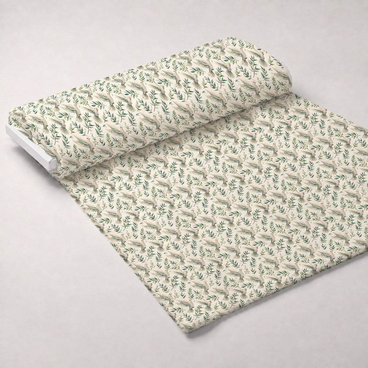 Sacred Meadow Pattern 3 Minky Fabric — plush minky unrolled bolt preview (mv-minky-v1:bolt)