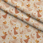 Sacred Meadow Pattern 7 Minky Fabric — plush minky folded close-up preview (mv-minky-v1:lying)