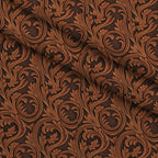 Saddle Blossom Pattern 10 Minky Fabric — plush minky folded close-up preview (mv-minky-v1:lying)