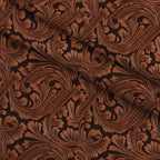 Saddle Blossom Pattern 11 Minky Fabric — plush minky folded close-up preview (mv-minky-v1:lying)