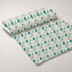 Saddle Song Garden Pattern 11 Minky Fabric — plush minky unrolled bolt preview (mv-minky-v1:bolt)