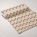 Saddle Song Garden Pattern 12 Minky Fabric — plush minky unrolled bolt preview (mv-minky-v1:bolt)
