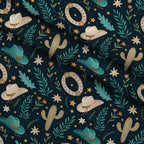 Saddle Song Garden Pattern 15 Minky Fabric — plush minky folded close-up preview (mv-minky-v1:lying)