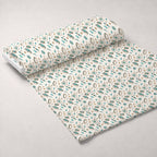 Saddle Song Garden Pattern 4 Minky Fabric — plush minky unrolled bolt preview (mv-minky-v1:bolt)